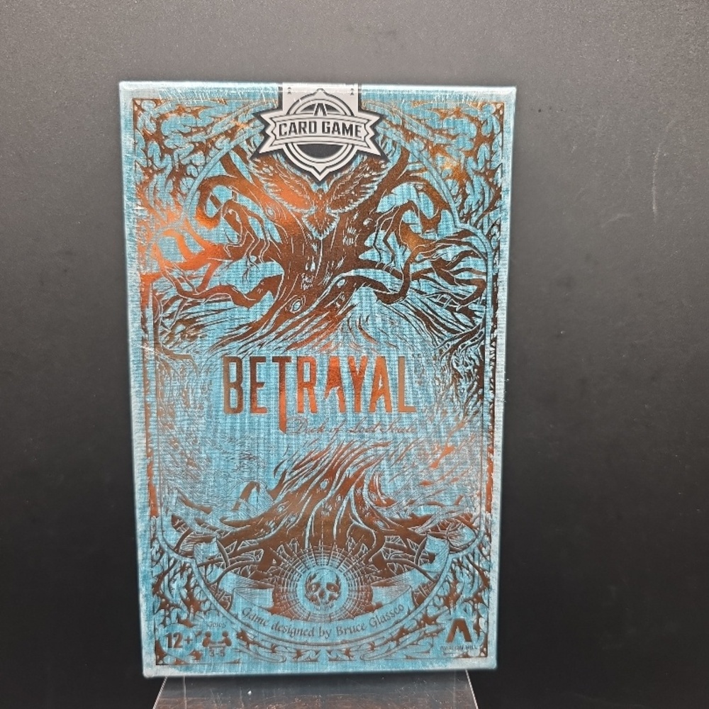 Avalon Hill Card Game Betrayal Horror Strategy Tarot-Inspired Secret Roles